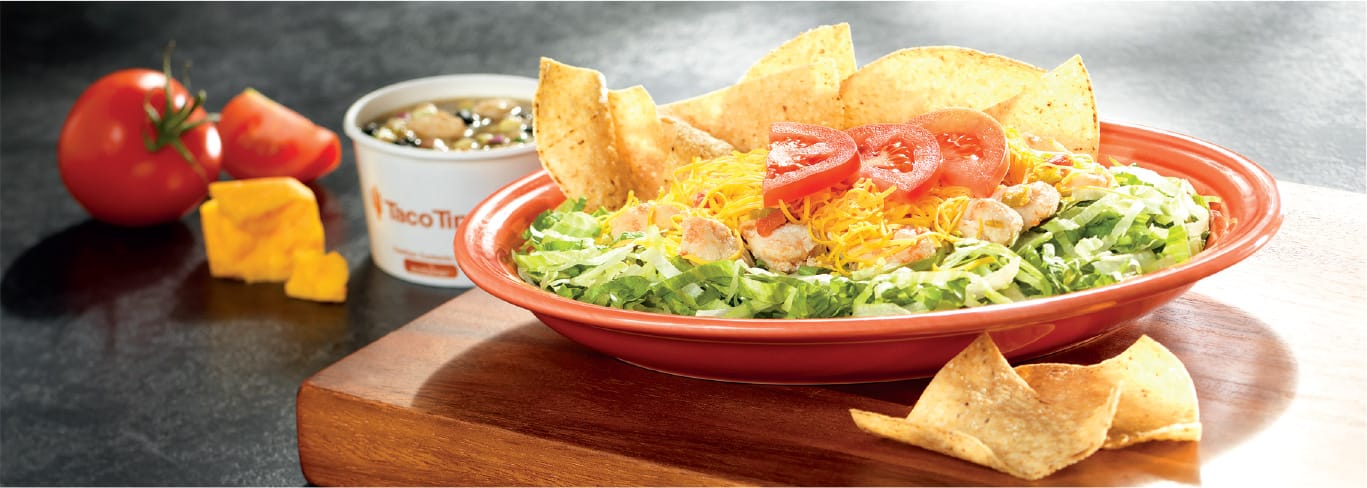 Taco Time Platters menu category hero