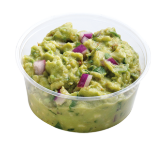 Taco Time Guacamole menu item with prices and calories