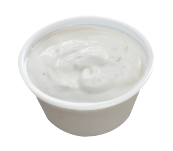 Taco Time Ranch Dressing menu item with prices and calories