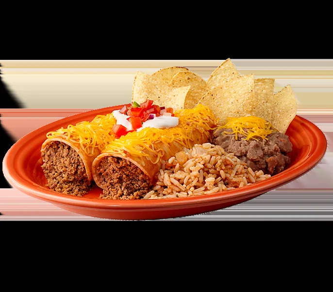 Taco Time Signature Burrito Meal with price and calories